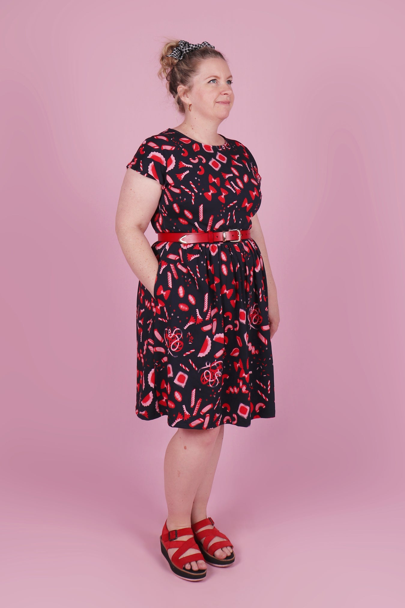 Load and play video in Gallery viewer, Edie Dress Pass the Pasta
