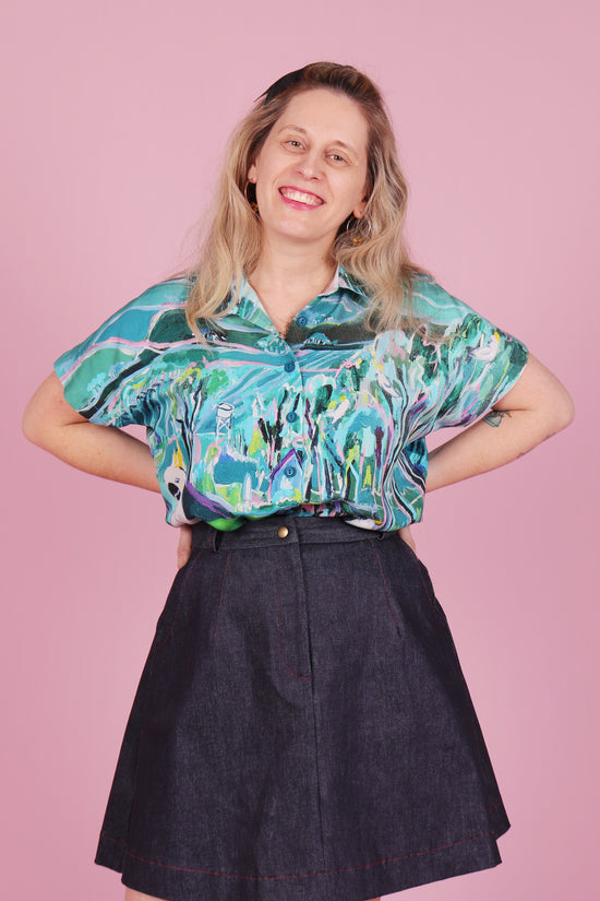 Load and play video in Gallery viewer, Emma Shirt Cockatoo Country
