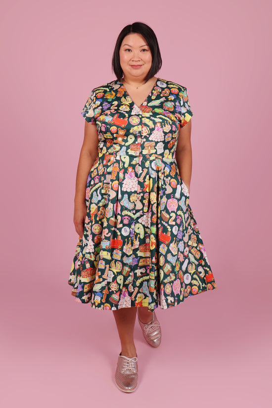 Load and play video in Gallery viewer, Saski Dress Cookbook Cakes
