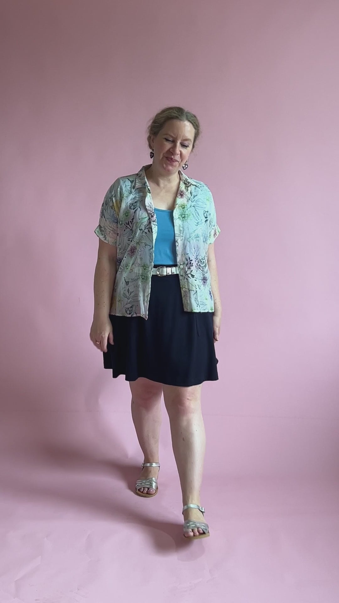 Load and play video in Gallery viewer, Emma Shirt Devils at Dusk
