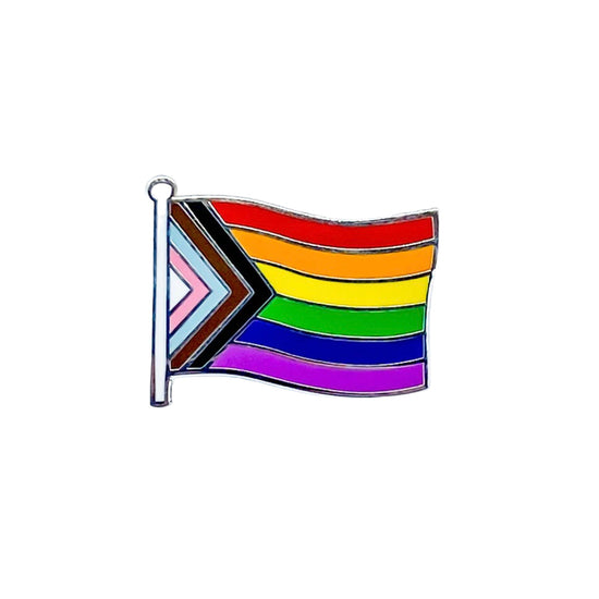 Progress Flag Enamel Pin