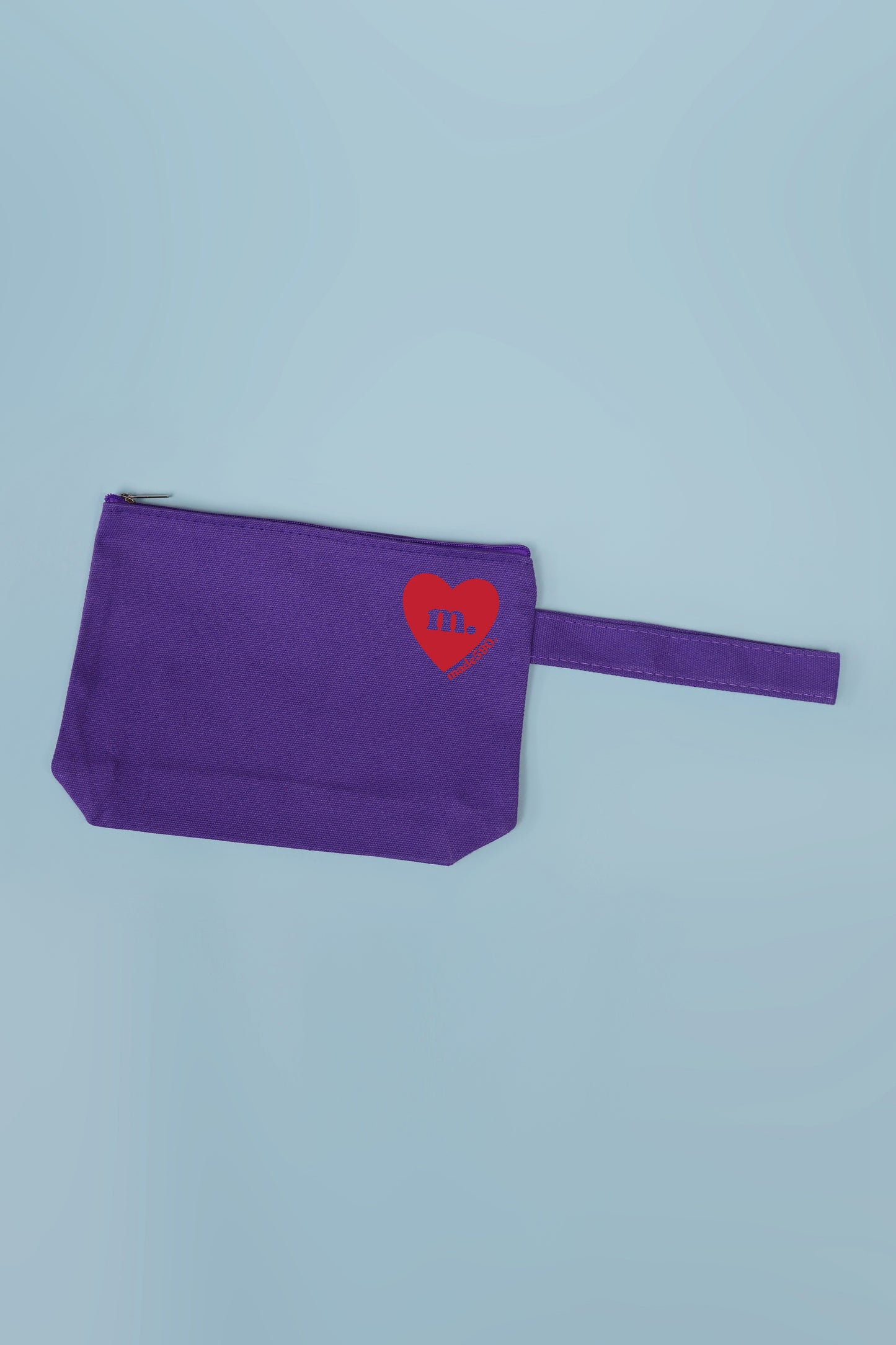 Terraces Zip Purse Purple