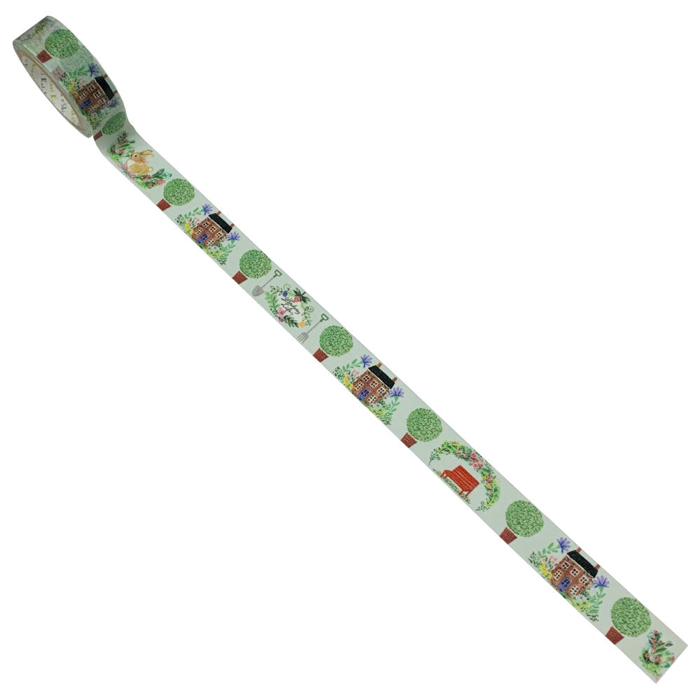 Shinzi Katoh Washi Tape Heavenly Garden Houses and Rabbits