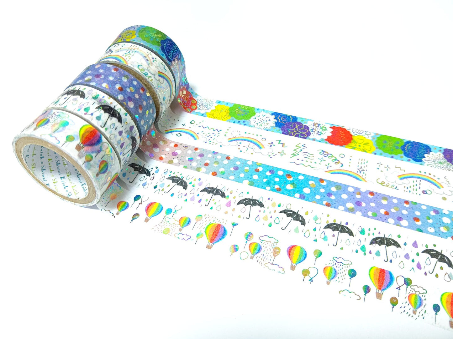 Shinzi Katoh Washi Tape Rainbow