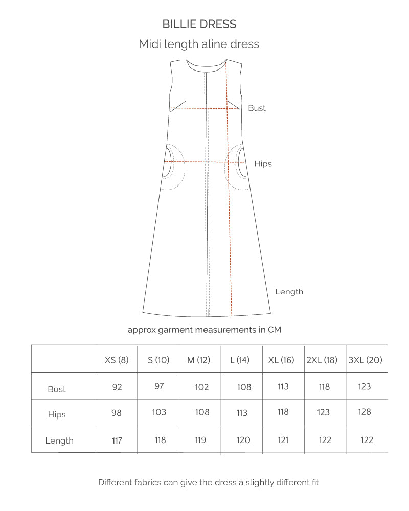 Billie Dress - Denim