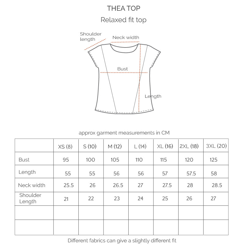Thea Top - Plain Black