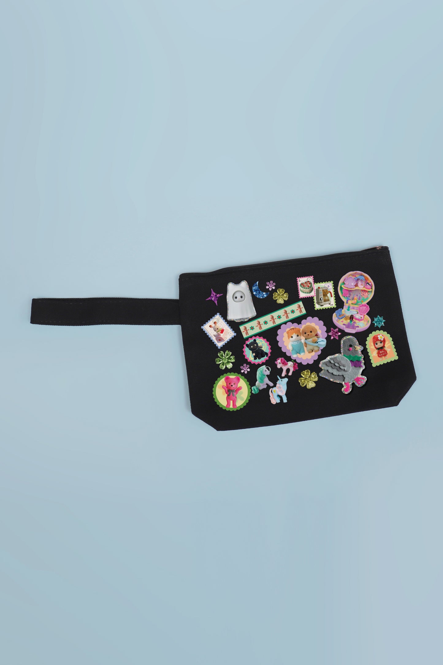 Shellflower x Made590 Zip Purse Black