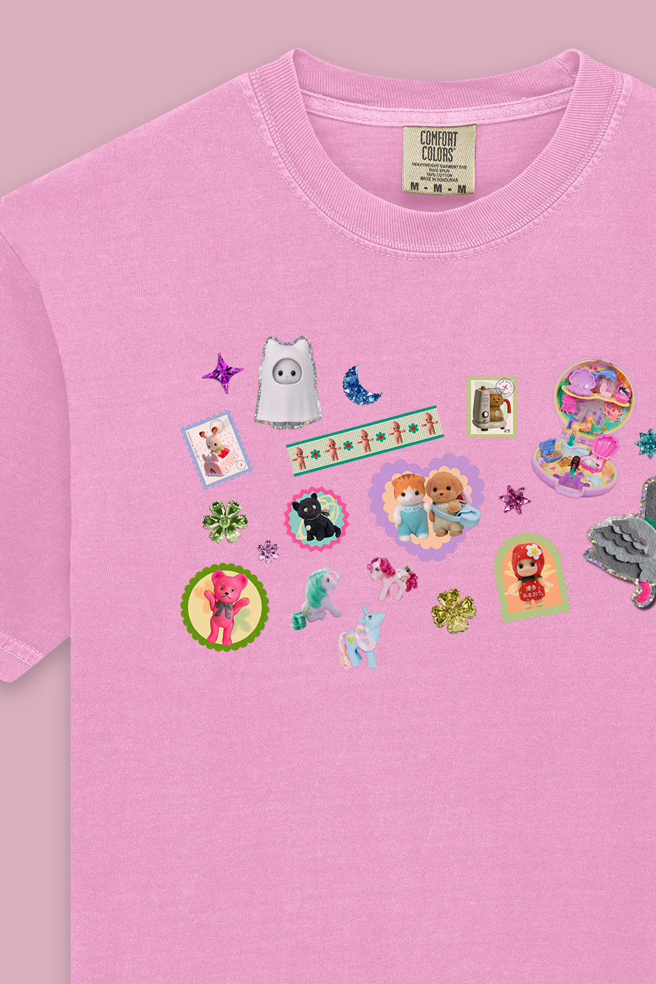 Shellflower Tee x Made590 Tee Pink