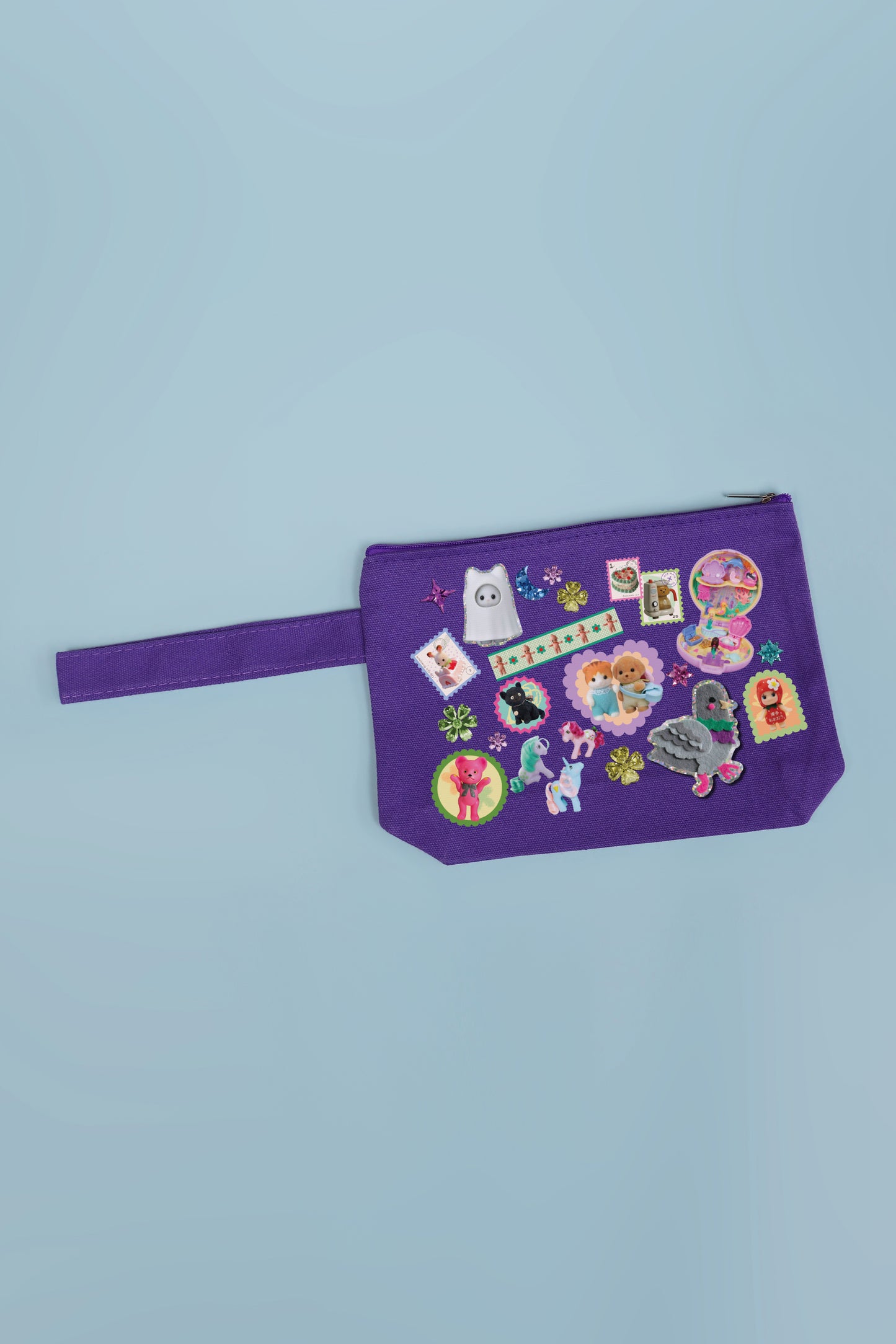 Shellflower x Made590 Zip Purse Purple