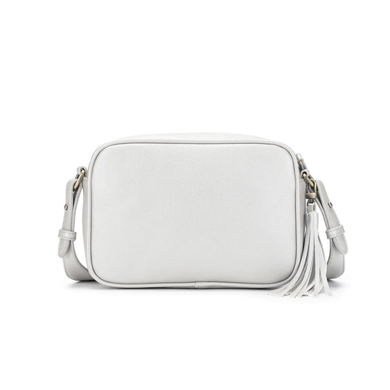 Load image into Gallery viewer, Raven Silver Crossbody Bag
