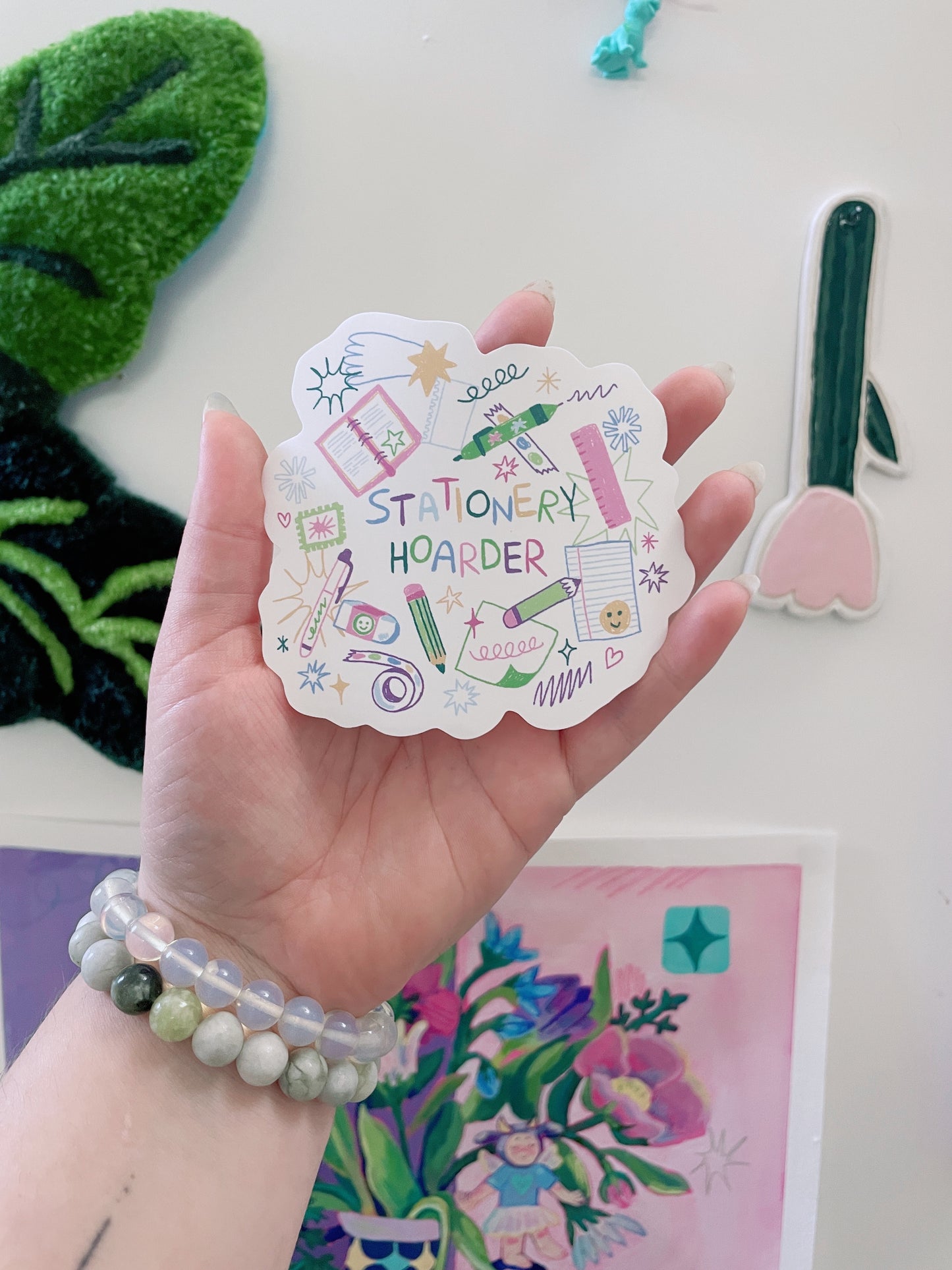 Stationery Hoarder ~ sticker