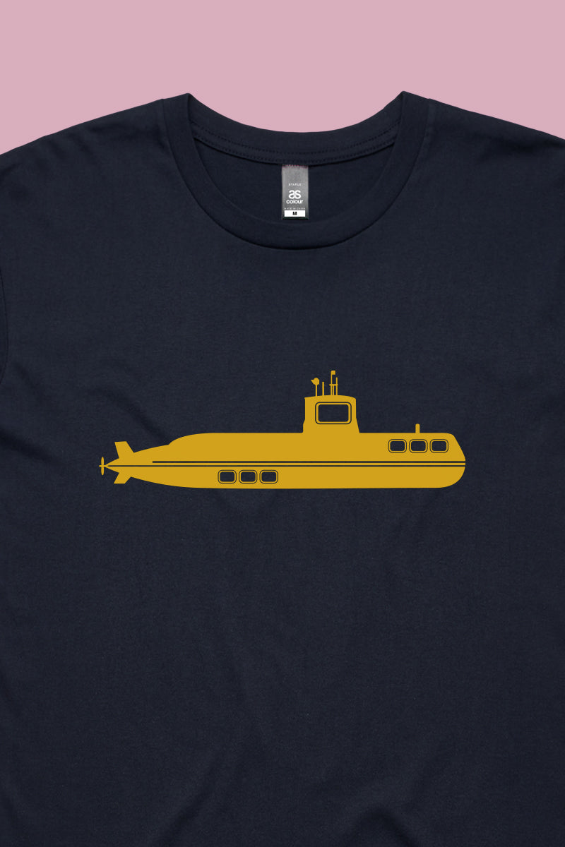 Submarine Tee Navy