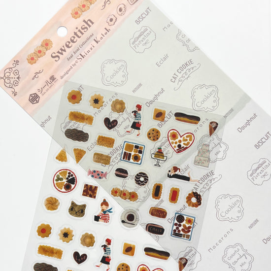 Shinzi Katoh Sticker Sheet Sweets