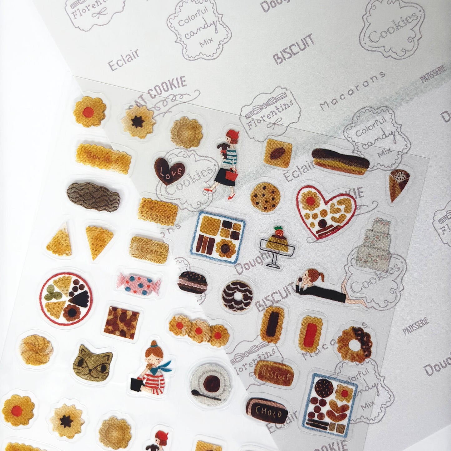 Shinzi Katoh Sticker Sheet Sweets