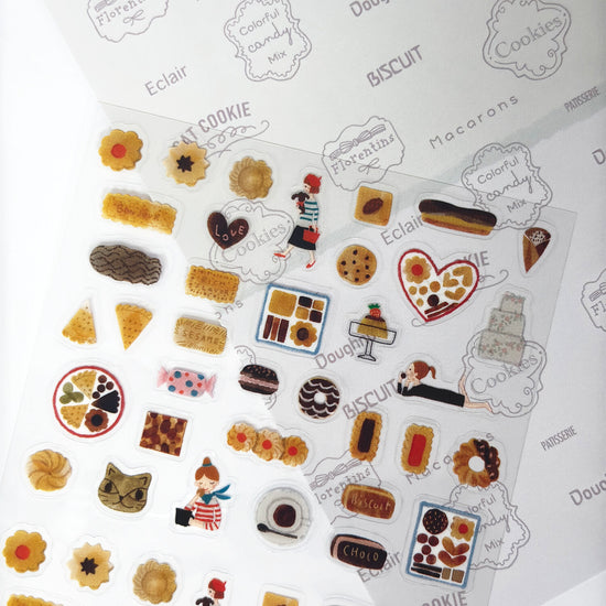 Shinzi Katoh Sticker Sheet Sweets