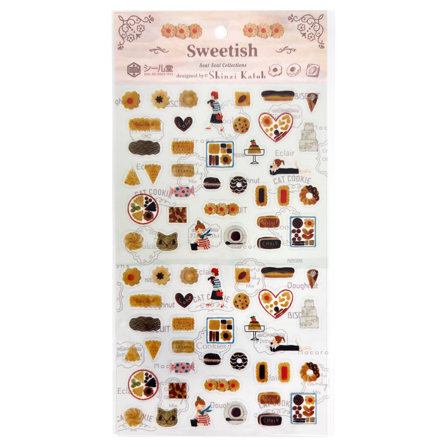 Shinzi Katoh Sticker Sheet Sweets