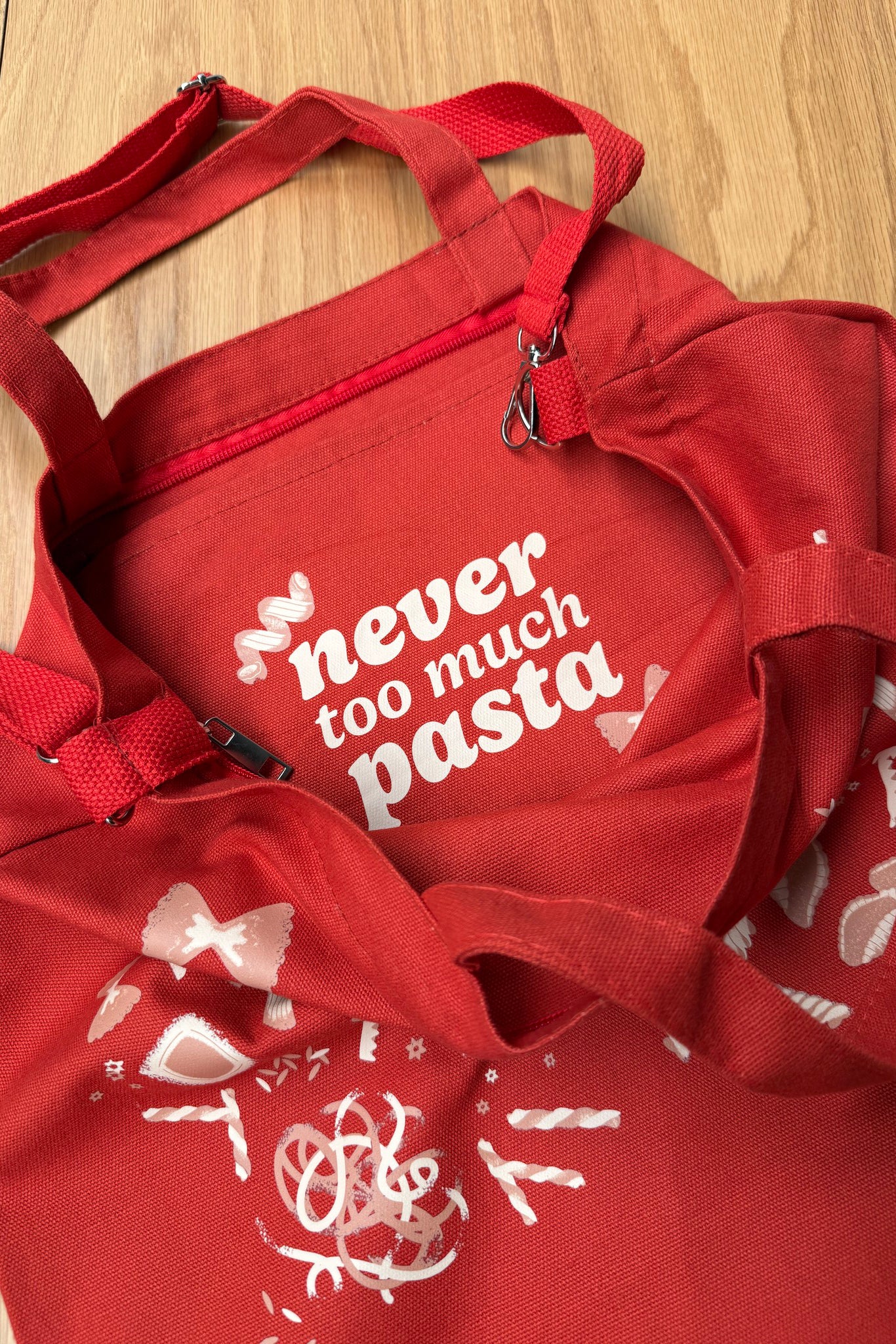 Pass the Pasta Tote Paprika