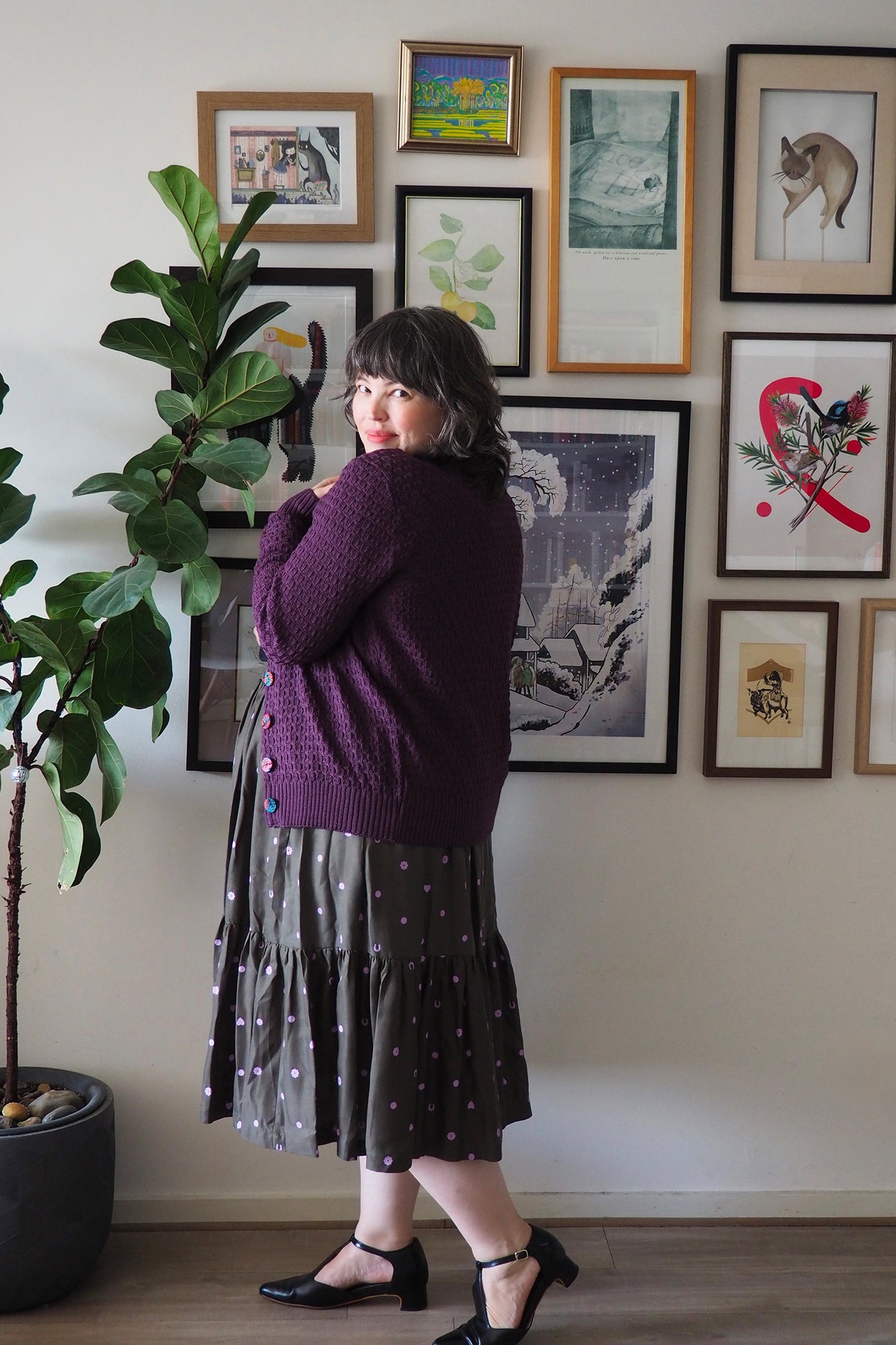 Clementine Cardie Purple Heart