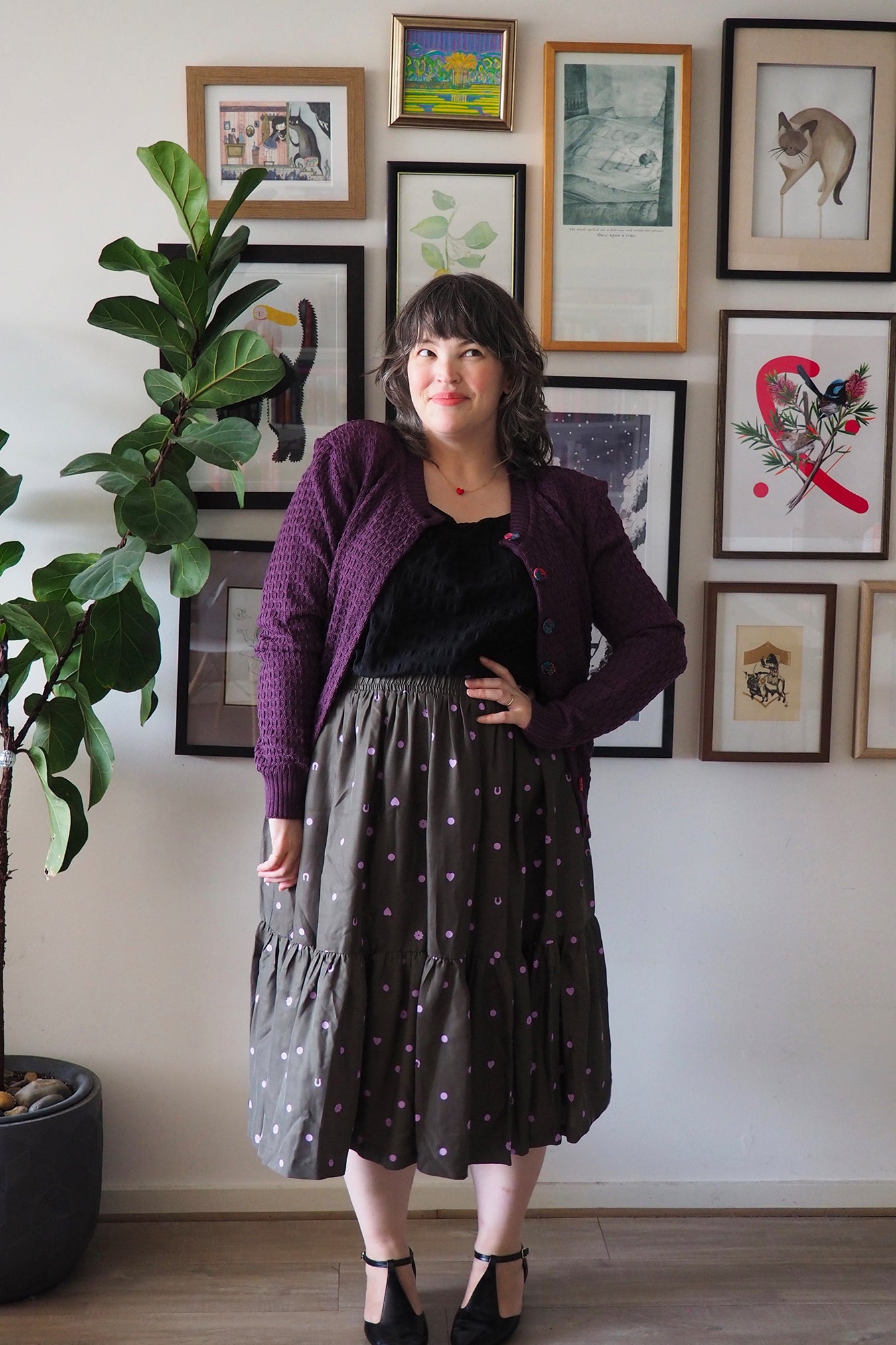 Clementine Cardie Purple Heart