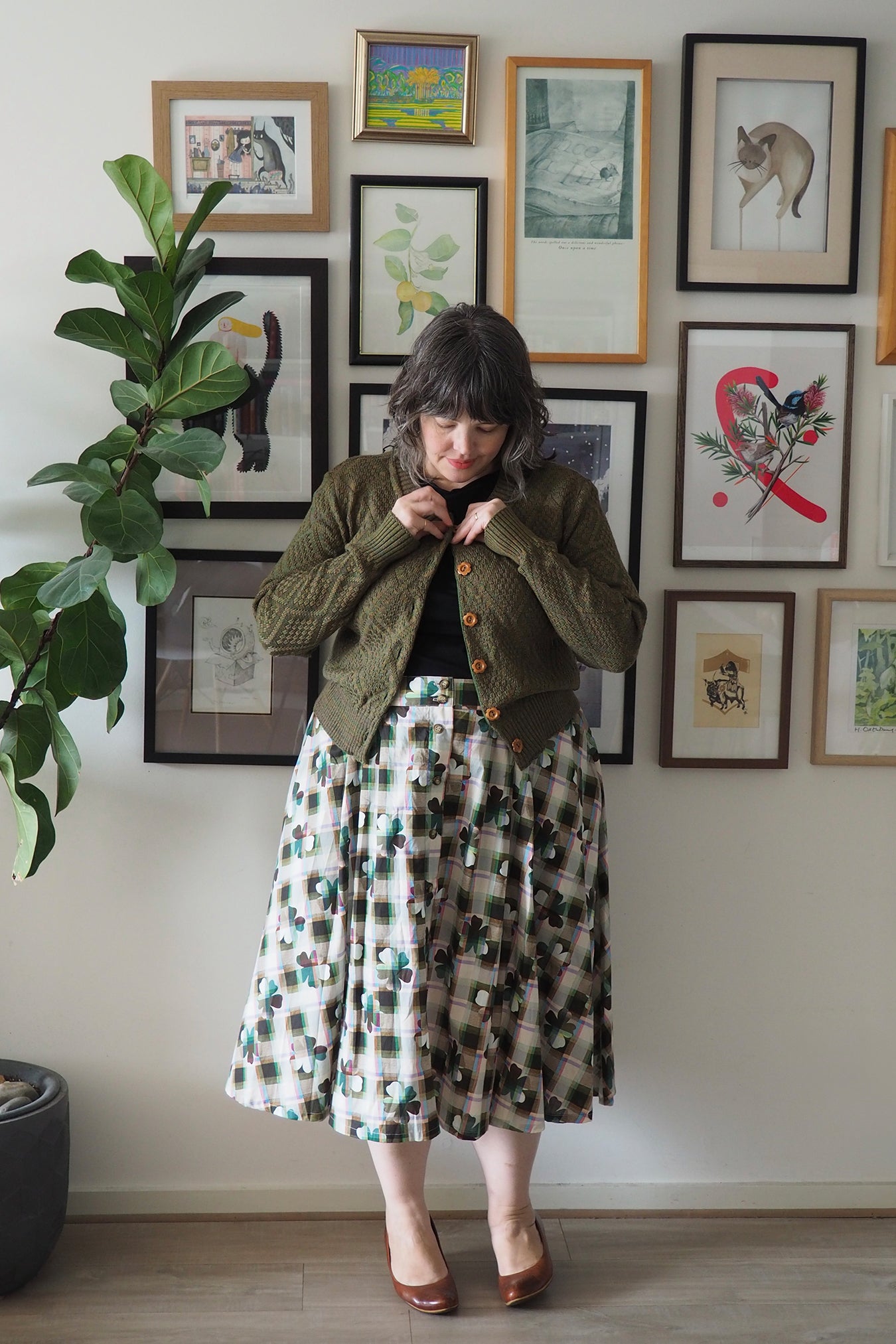 Primrose Cardie Marble Leaf Litter