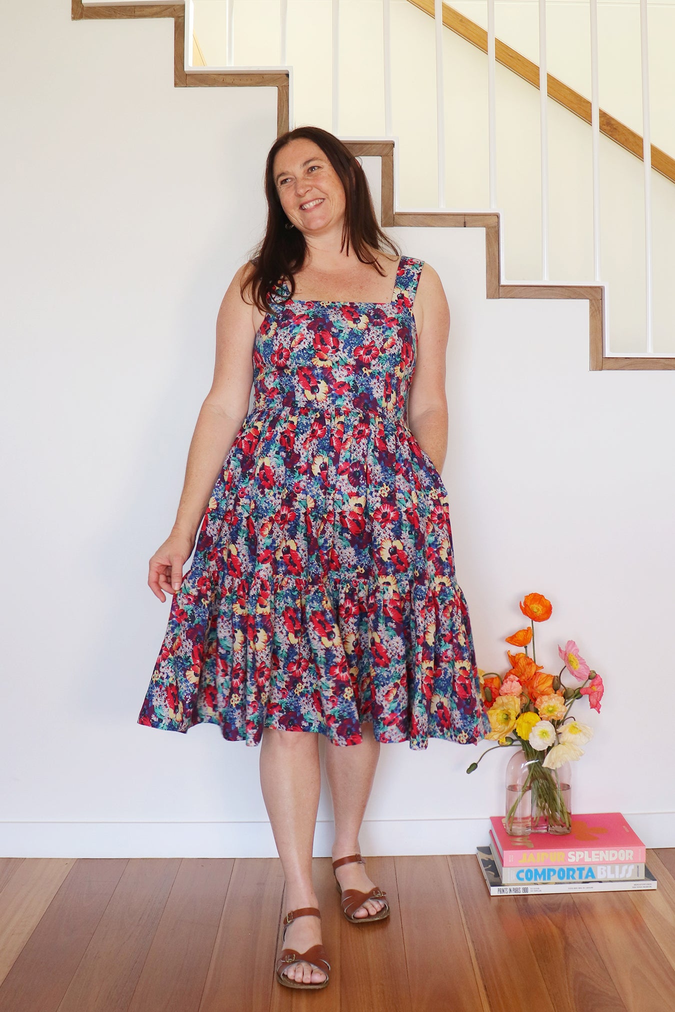 Rayna Dress Poppy Dreaming