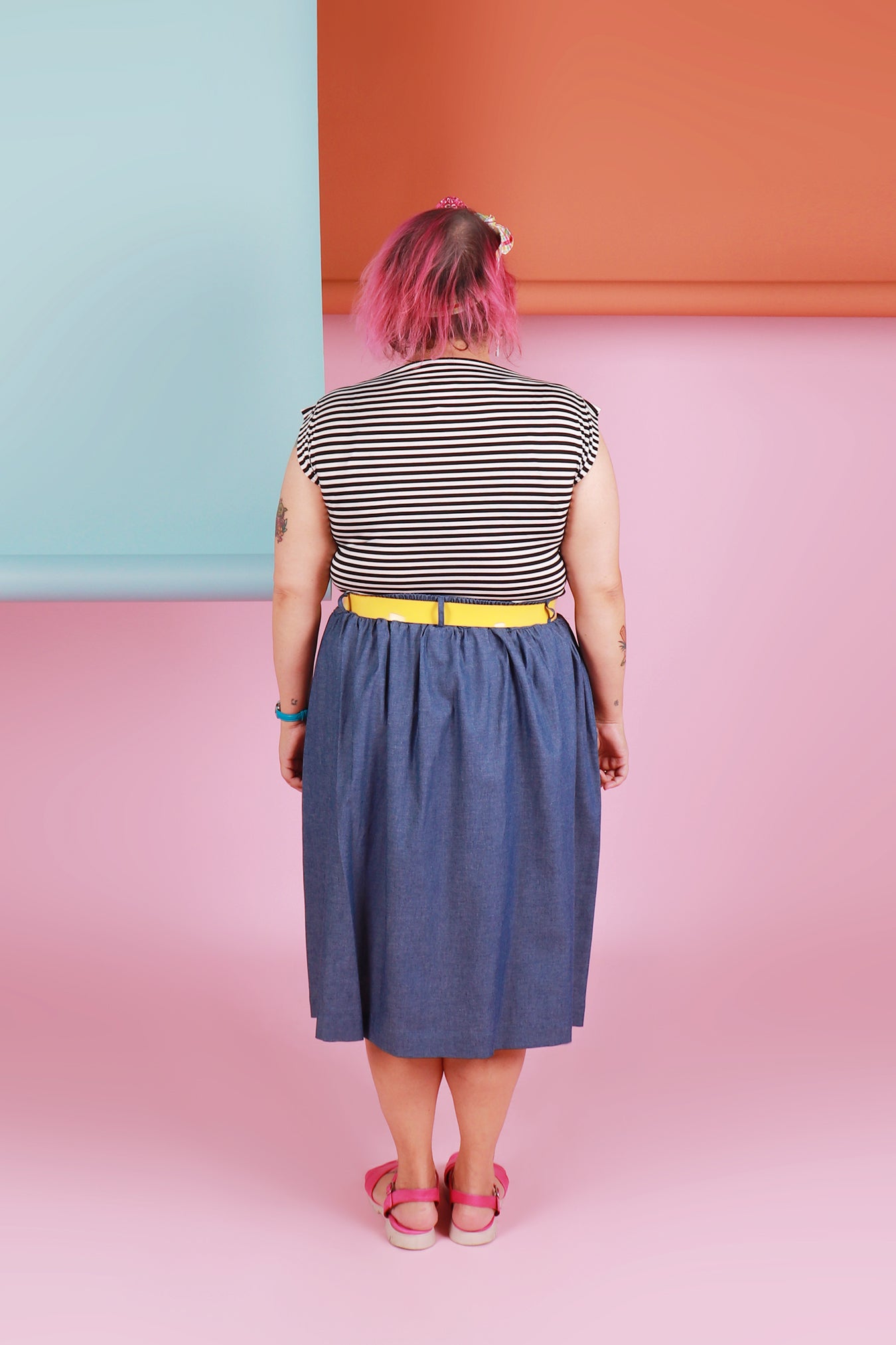 Ella Skirt Chambray