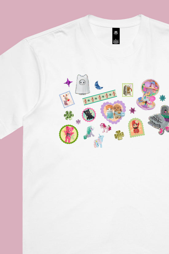 Shellflower Tee x Made590 Tee White