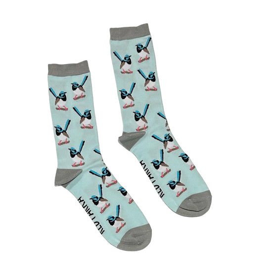 Fairy Wren Socks