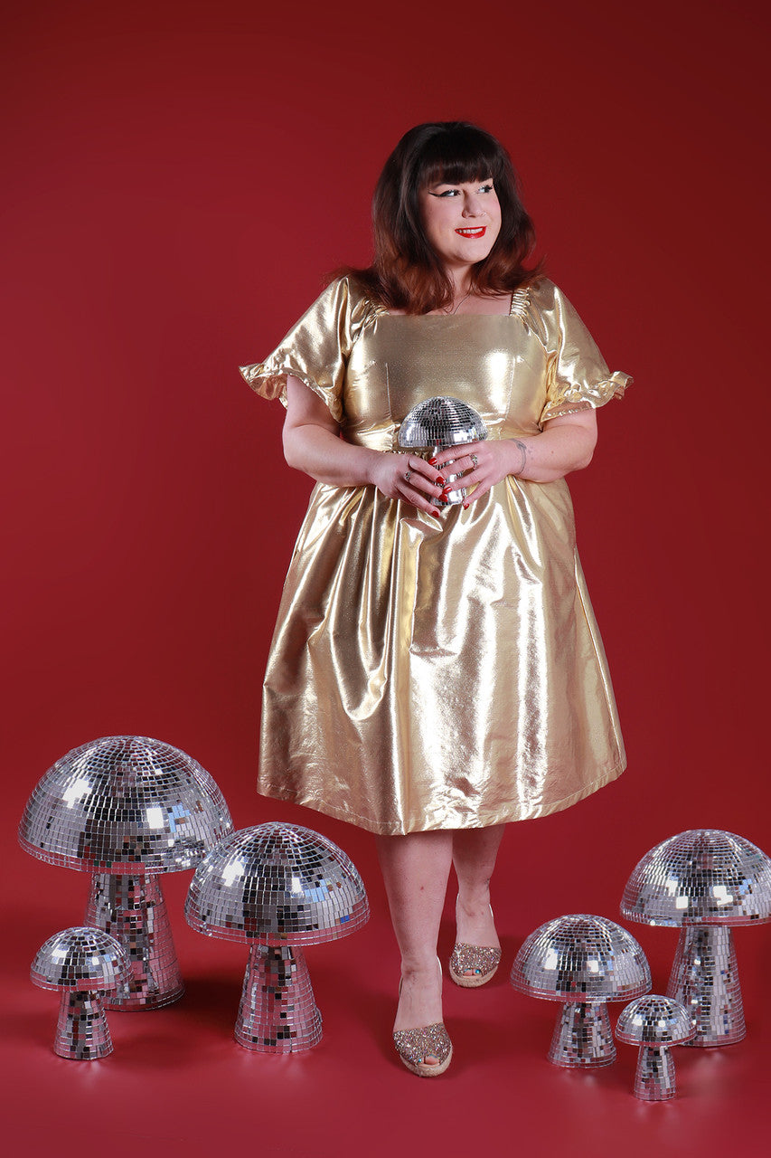 Xanadu Dress Gold Rush