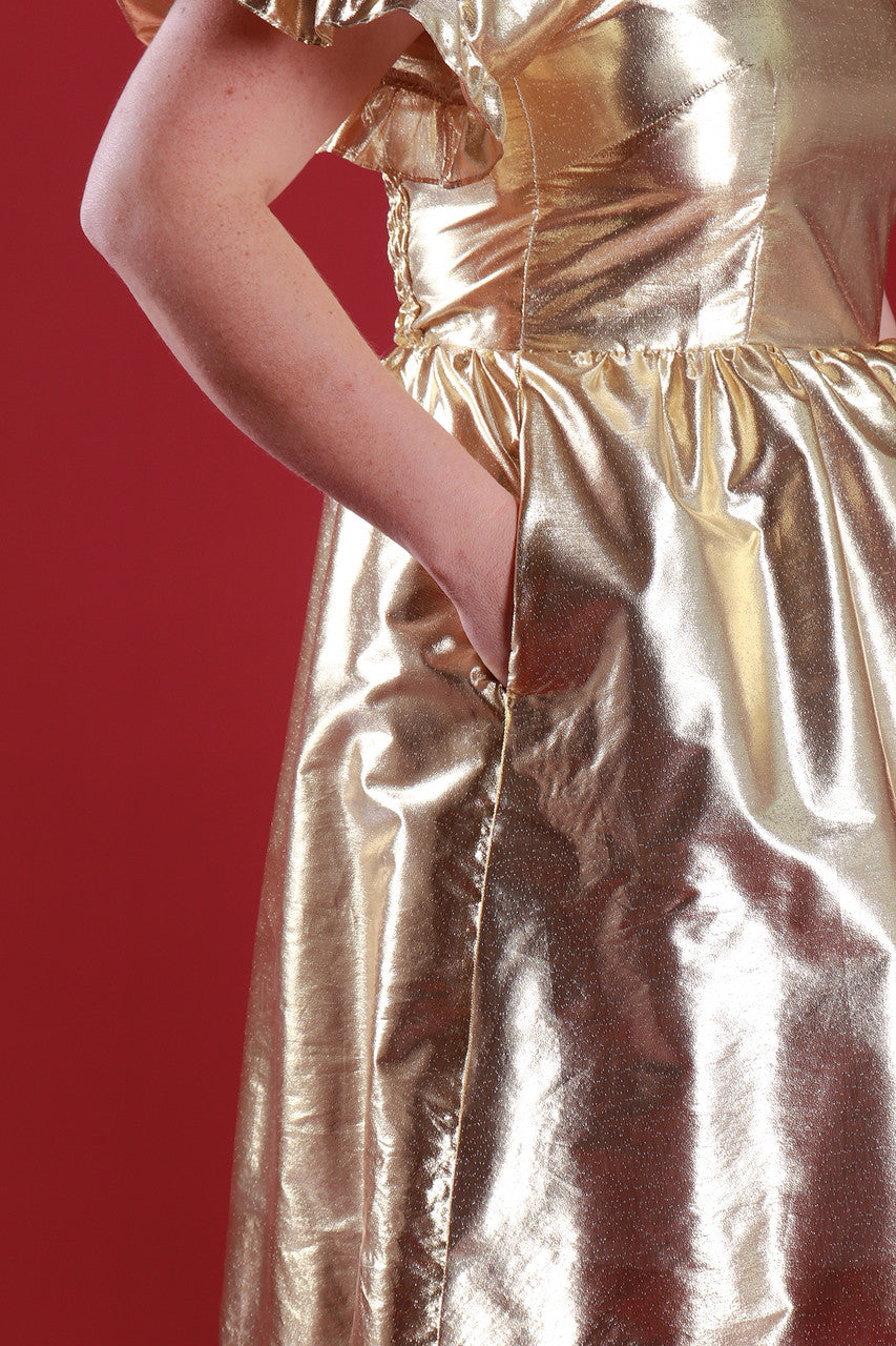 Xanadu Dress Gold Rush