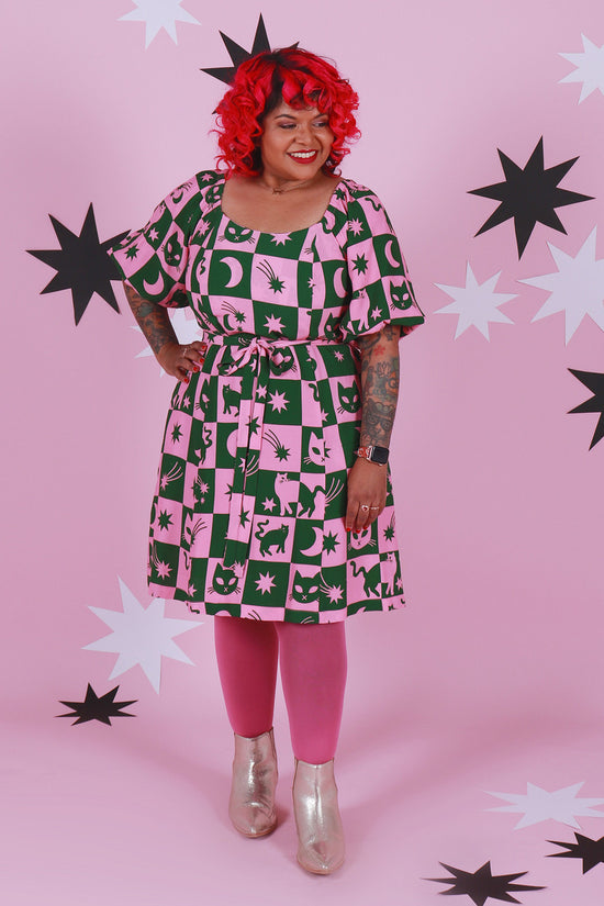 Roxy Dress Cosmic Cats