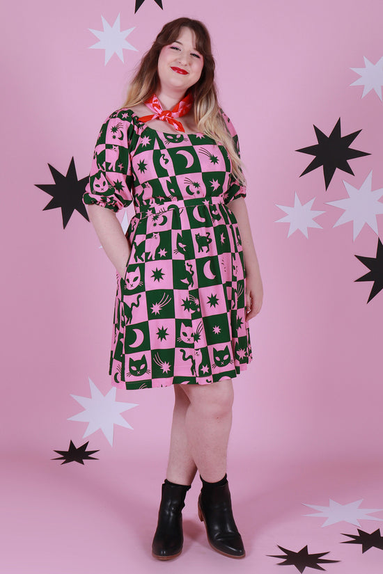 Roxy Dress Cosmic Cats