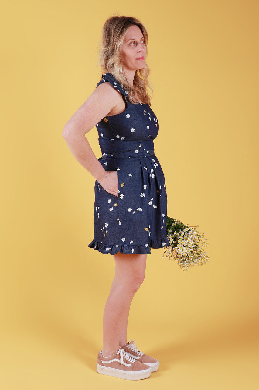 Rayna Romper Daisy Dot