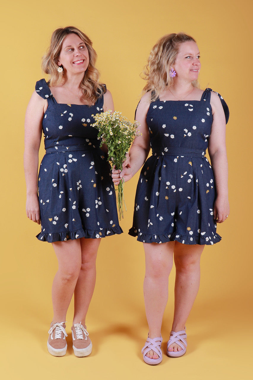 Rayna Romper Daisy Dot