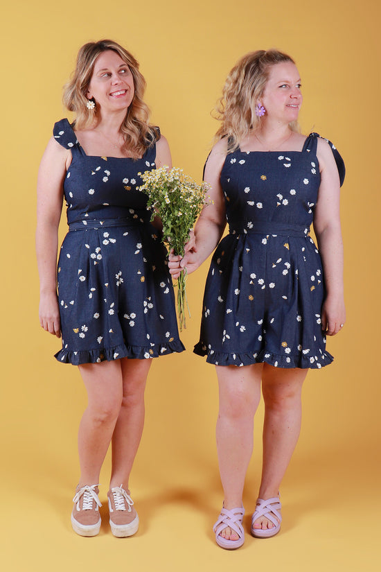 Rayna Romper Daisy Dot