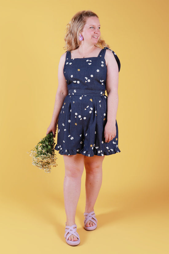 Rayna Romper Daisy Dot