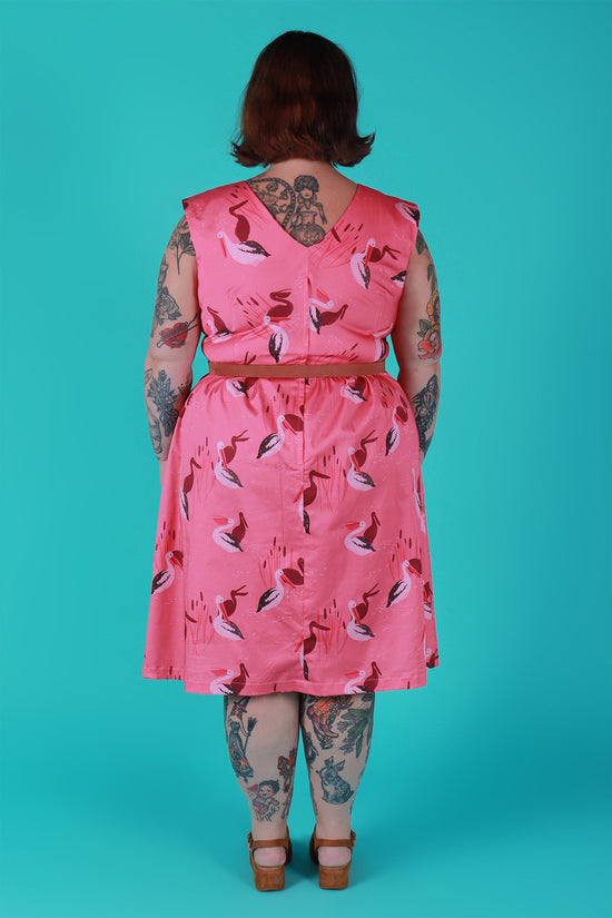 Load image into Gallery viewer, Velma Dress Pelican Parade
