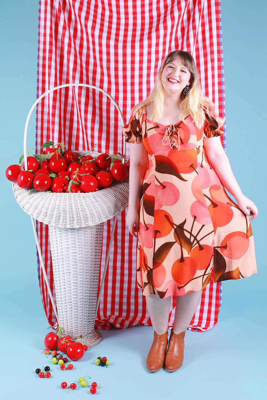 Anita Dress Cherries