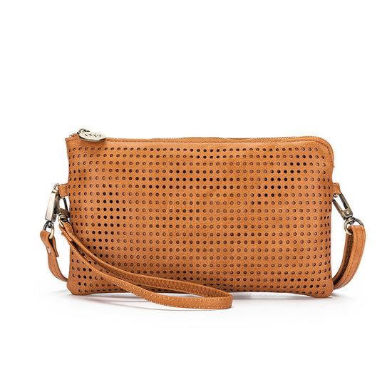Load image into Gallery viewer, Nina Tan Crossbody and Clutch
