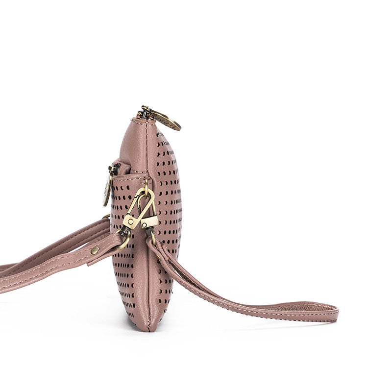 Nina Winter Pink Crossbody and Clutch