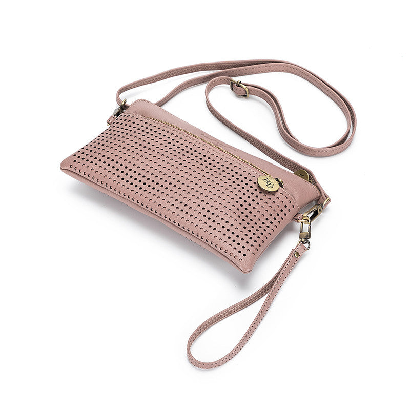 Nina Winter Pink Crossbody and Clutch