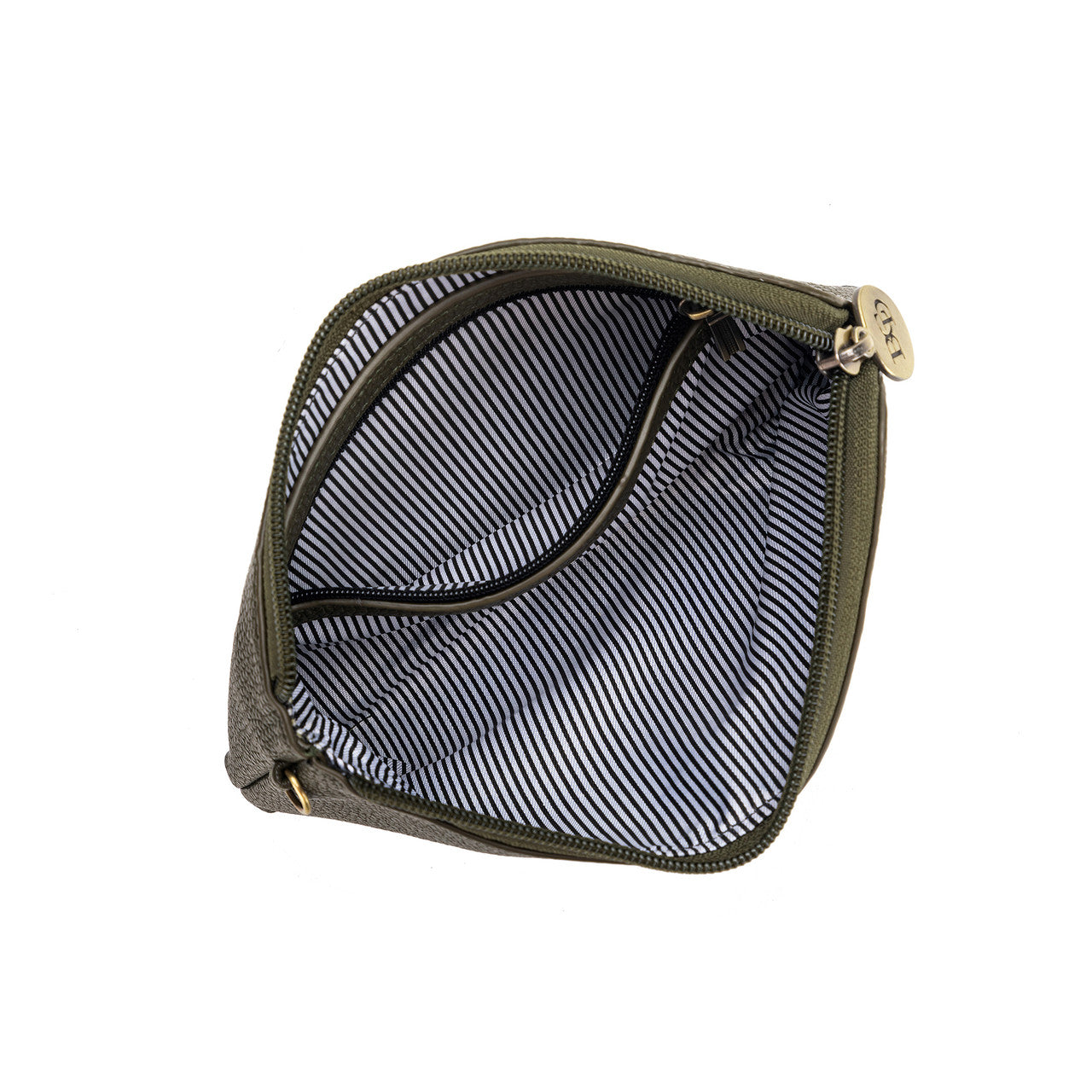 Load image into Gallery viewer, Lylah Dark Olive Pouch
