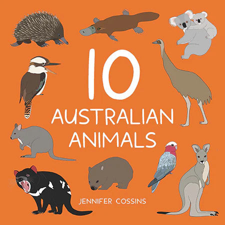 10 Australian Animals Board Book