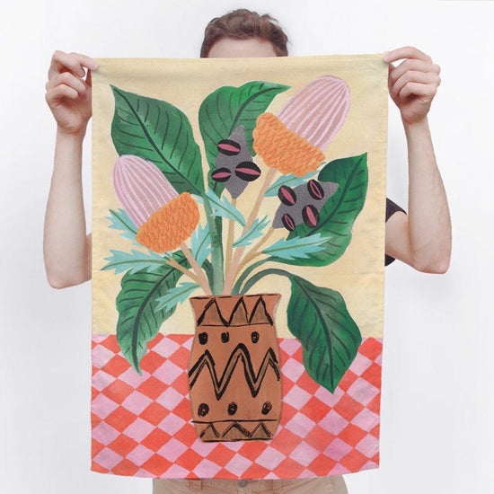 Load image into Gallery viewer, Bushdance Tea Towel
