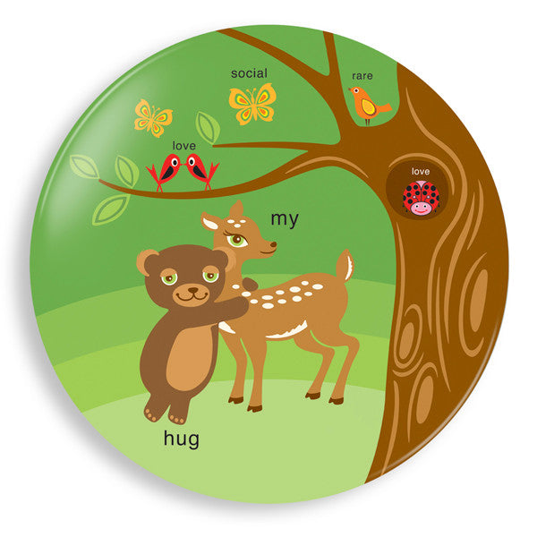 Bear Hug Season Plate - Jane Jenni