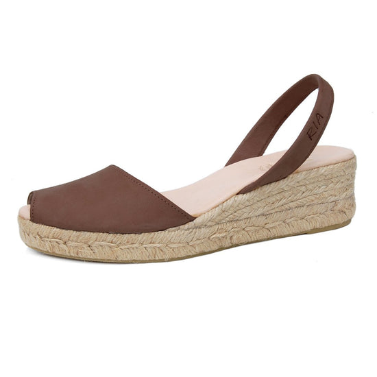 Prado Velvet Espadrilles in Tan