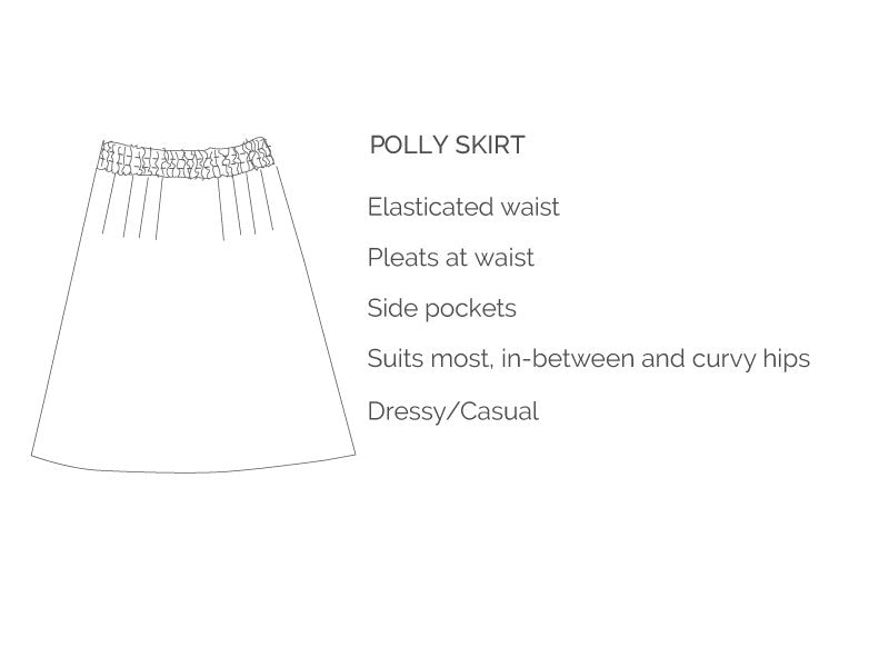 Polli Skirt Cloudy Day