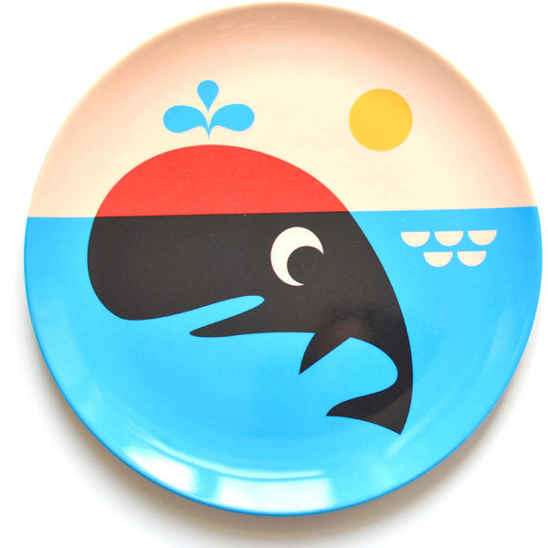Load image into Gallery viewer, OMM Design Whale Plate

