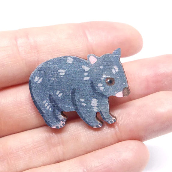 Load image into Gallery viewer, Wombat Brooch
