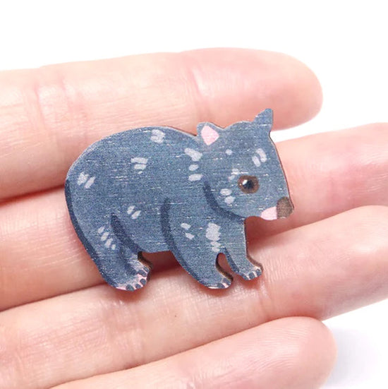 Wombat Brooch